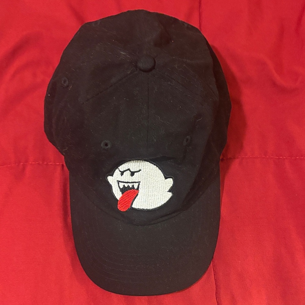 Custom Super Mario Bros Boo 👻 Dad Hat